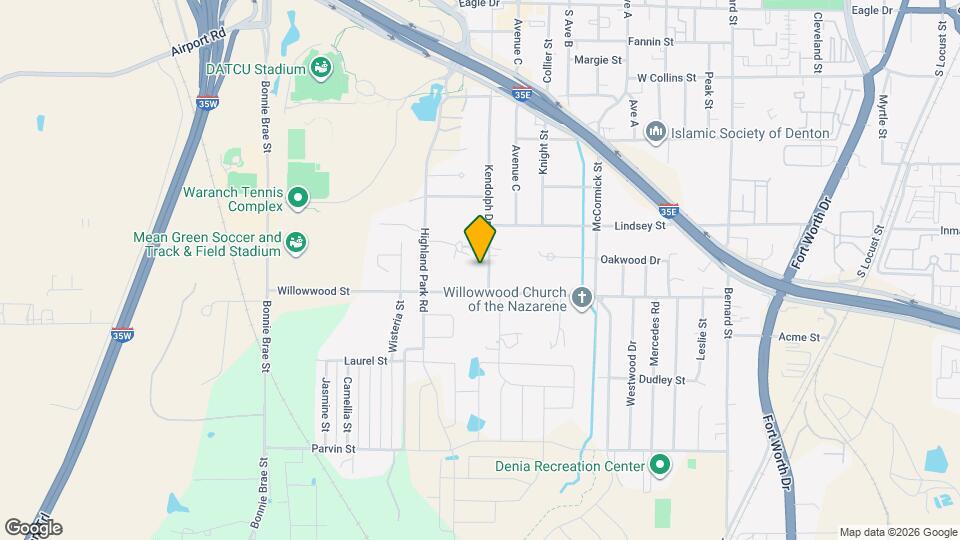 1700 Kendolph Dr Map and Location Details