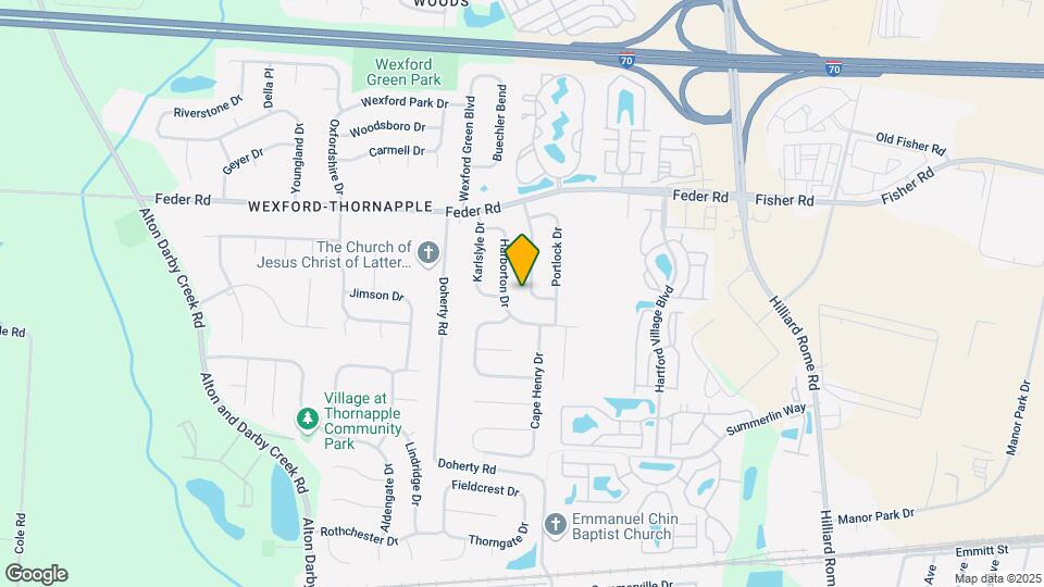 943 Cape Charles Dr Map and Location Details
