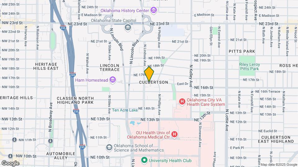 710 Culbertson Dr Map and Location Details