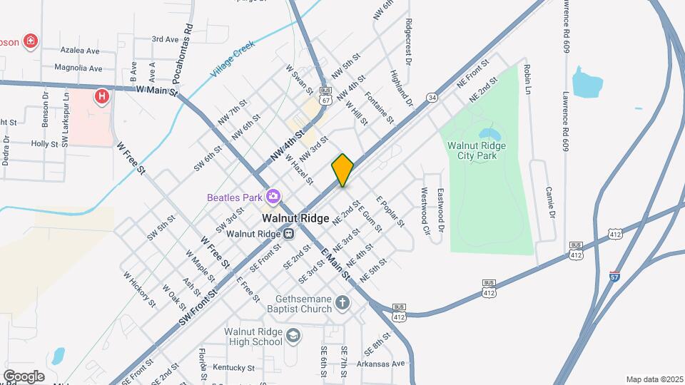 106 E Gum St Map and Location Details