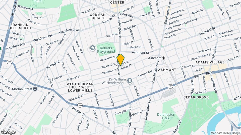 4 Bailey St, Unit 1 Map and Location Details