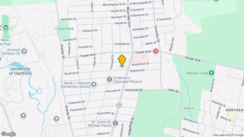 120 Branford St Map and Location Details