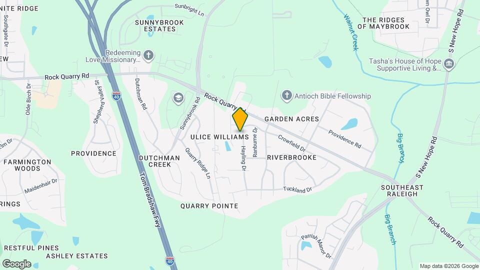 2912 Hayling Dr Mapa y Detalles de la Ubicación