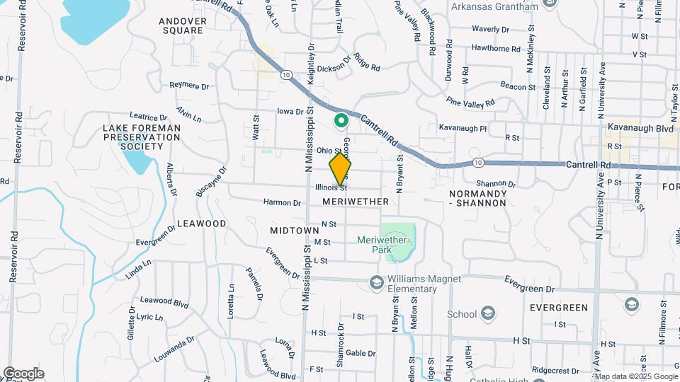 7405 Illinois St Map and Location Details