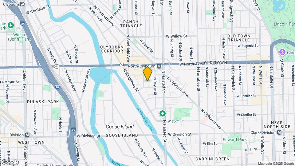 860 W Blackhawk St, Unit 01006 Map and Location Details