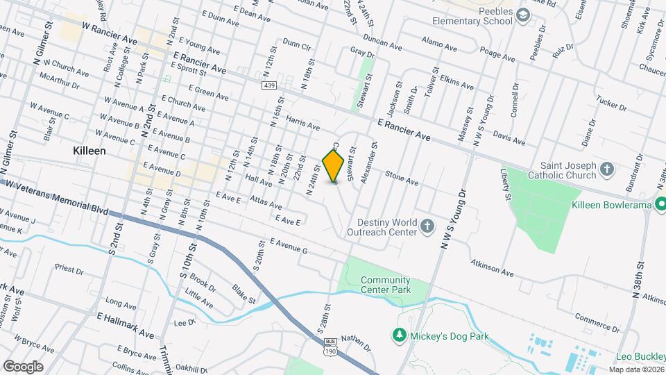 509 Cardinal Ave Map and Location Details