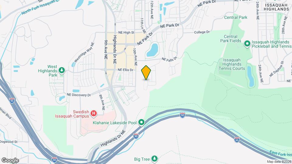 1225 Pine Crest Cir NE Map and Location Details