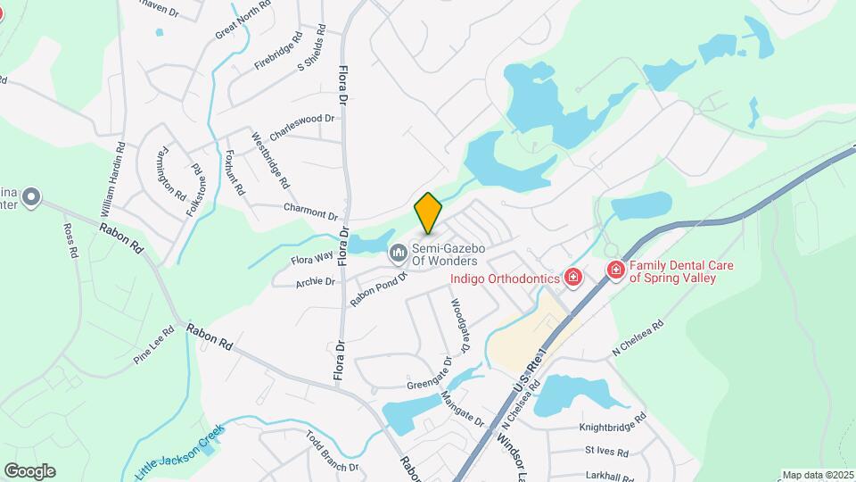 1152 Rabon Pond Dr Mapa y Detalles de la Ubicación