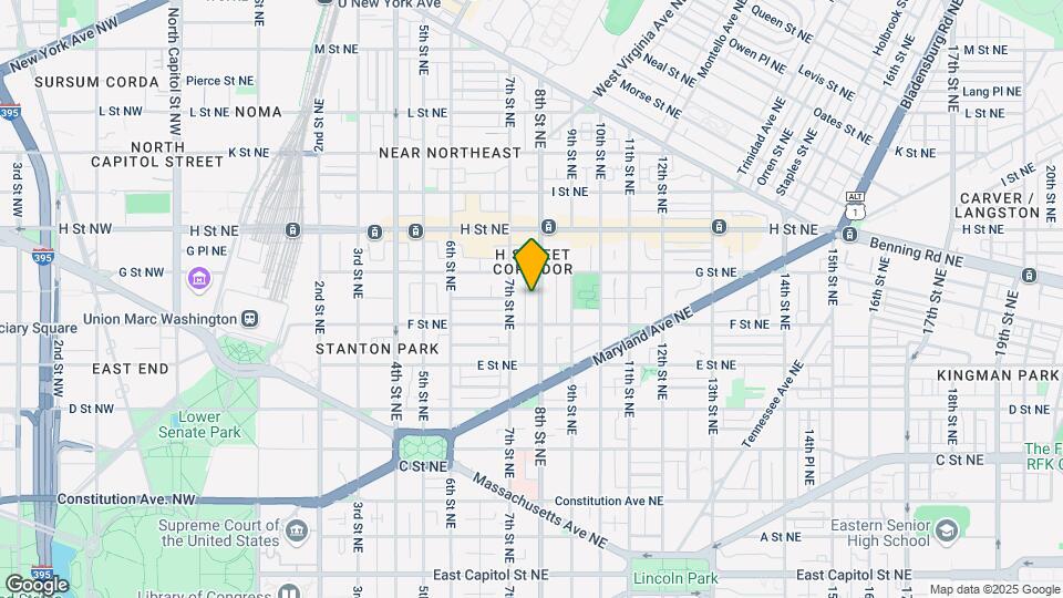 622-624 8th St NE Mapa y Detalles de la Ubicación