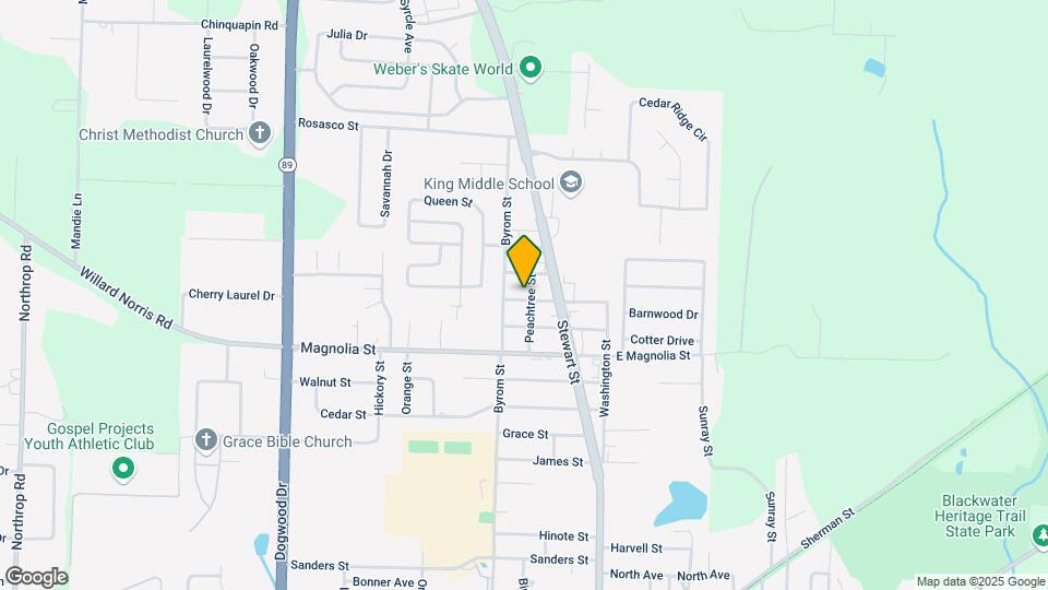 6620 Applegate St Map and Location Details