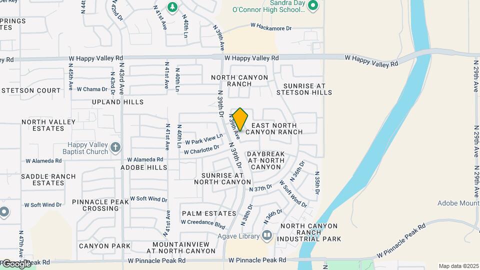 24225 N 39th Ave Mapa y Detalles de la Ubicación