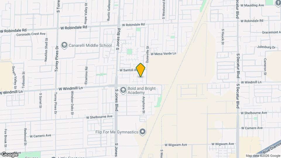 5863 W Poseidon Quest Ct Map and Location Details