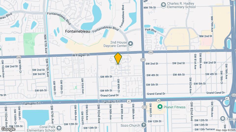 8930 W Flagler St Map and Location Details