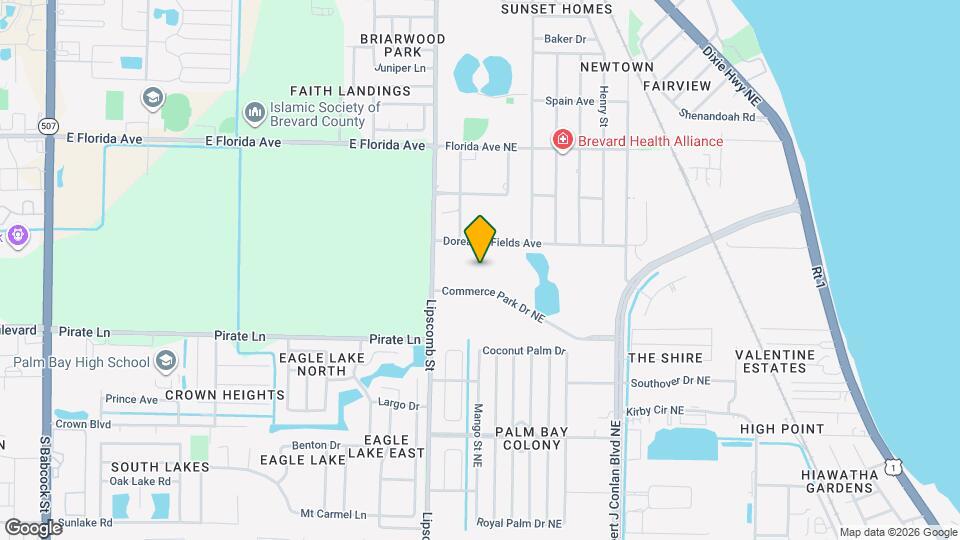 2331 Commerce Park Dr NE, Unit 2210 Mapa y Detalles de la Ubicación