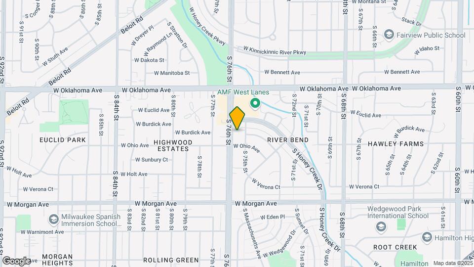 3234 S 76th St Map and Location Details