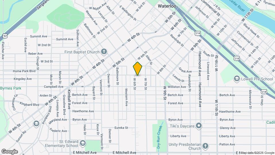 510 Pleasant St Map and Location Details