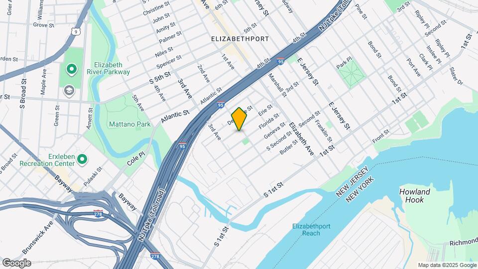 204 Erie St Map and Location Details