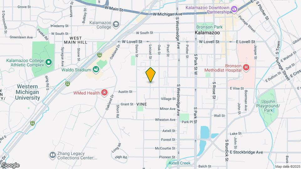 721 Locust St, Unit 5 Map and Location Details