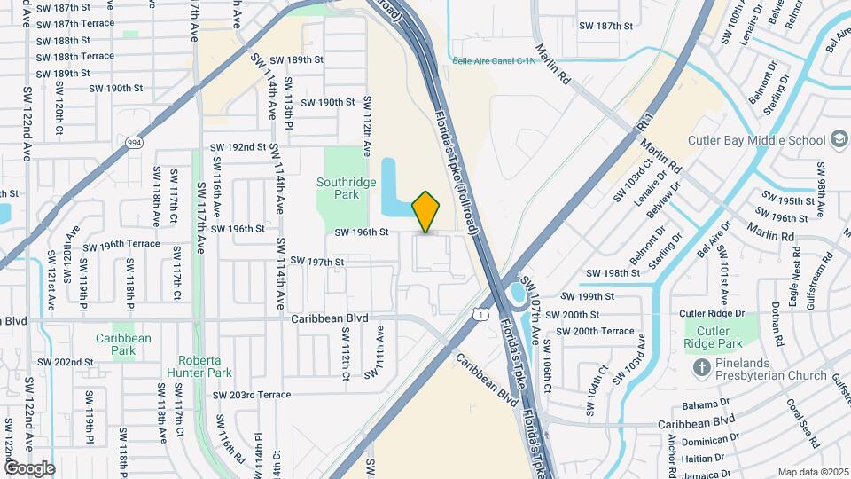 11110 SW 196th St Map and Location Details