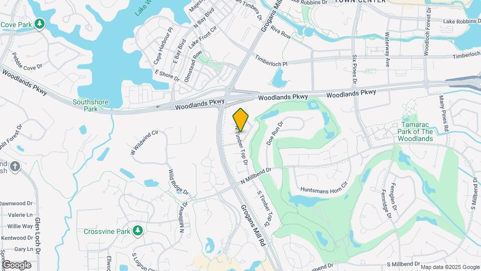 42 N Timber Top Dr Map and Location Details