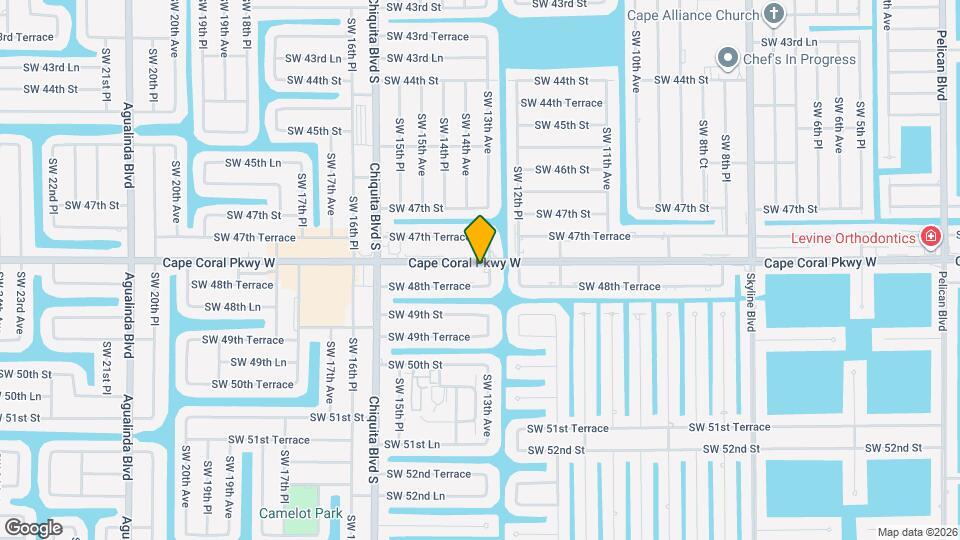1406 Cape Coral Pkwy W Map and Location Details