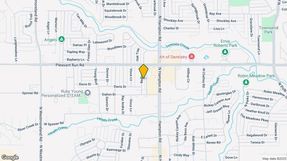 810 Redbud Dr Map and Location Details