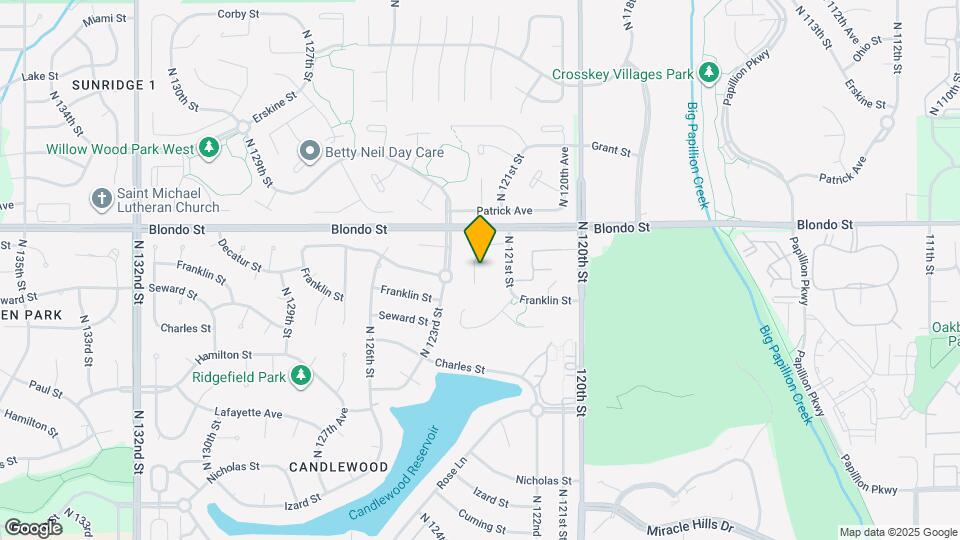 12131 Parker Cir Map and Location Details