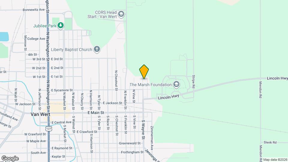 326 N Wayne St Map and Location Details