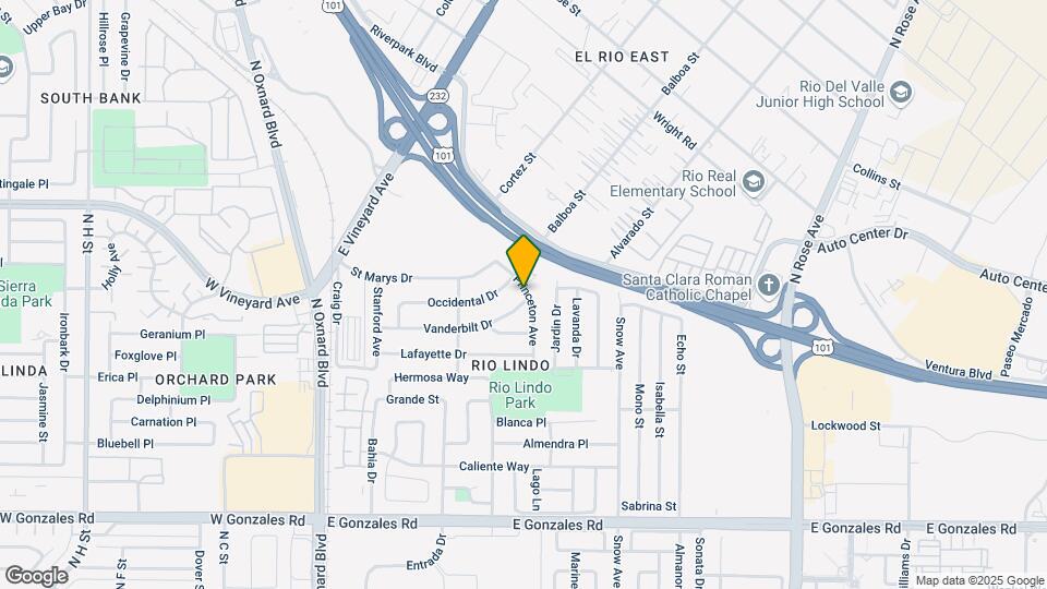 107-117 Princeton Ave Map and Location Details