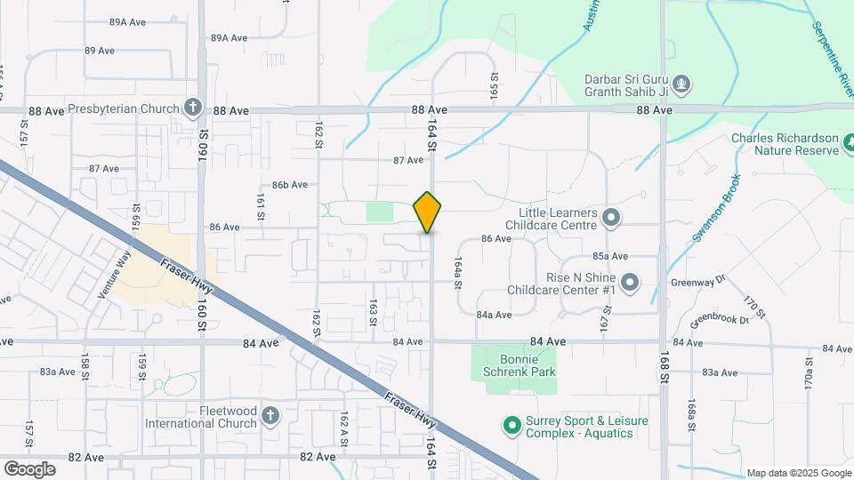 8567 164 St Map and Location Details