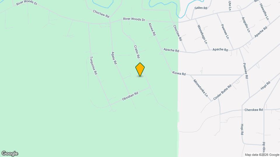 60115 Crater Rd Map and Location Details