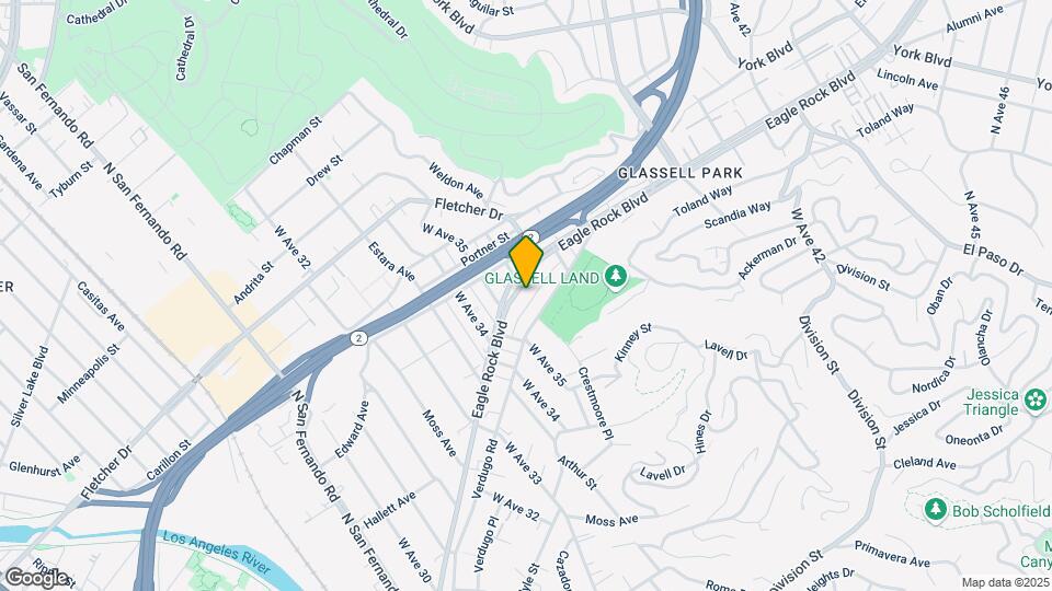 3570 Eagle Rock Blvd Map and Location Details