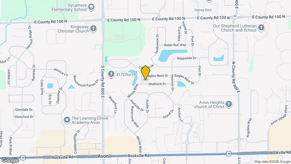 8284 Shattuck Dr Mapa y Detalles de la Ubicación