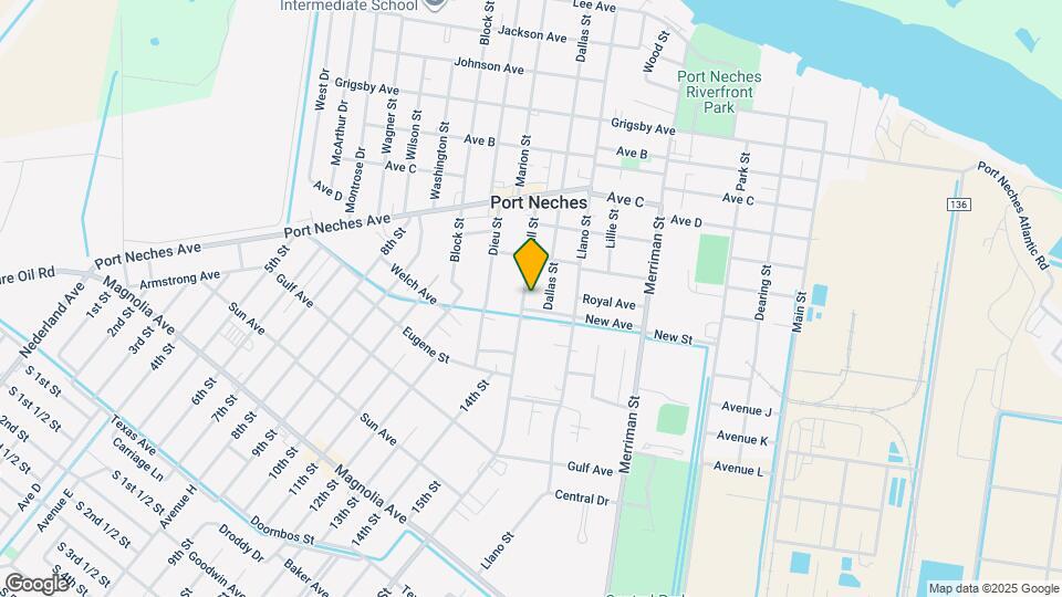 1605 Nall St Map and Location Details