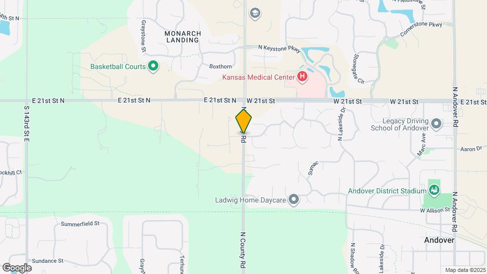 2265 N 159th Ct E Mapa y Detalles de la Ubicación