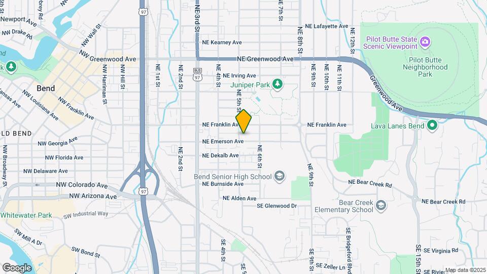 512 NE Emerson Ave Map and Location Details