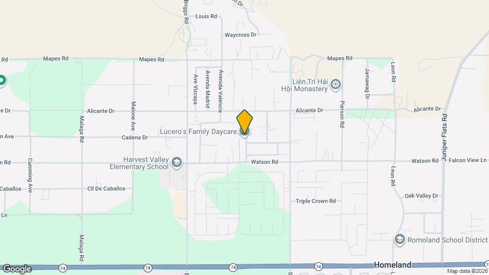 25385 Avenida Ramada Map and Location Details