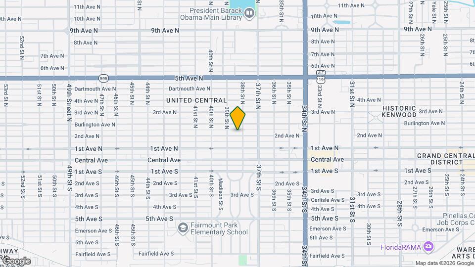 3823 2nd Ave N Map and Location Details