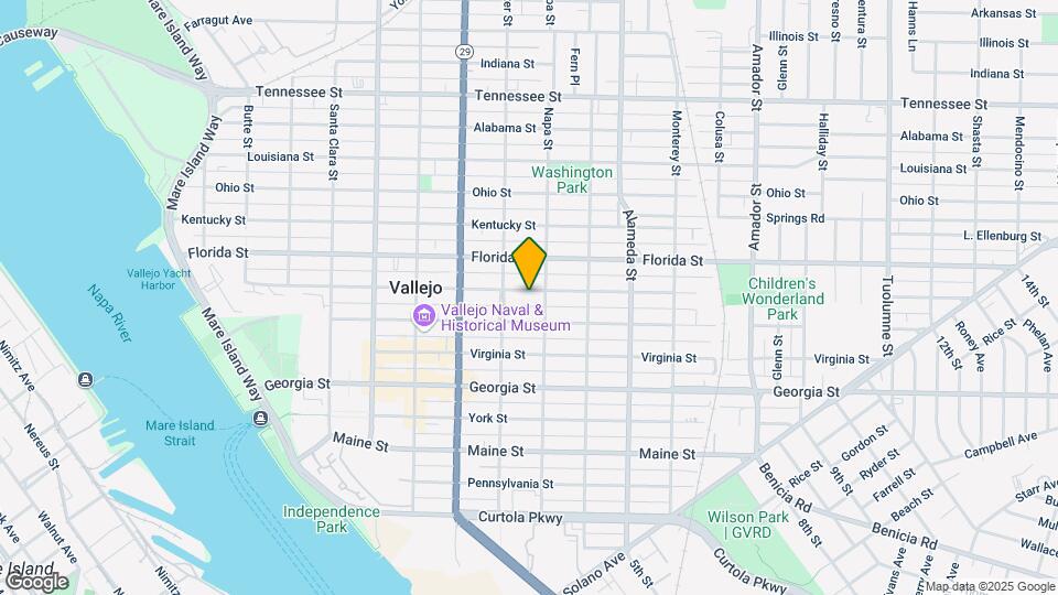 733 Carolina St Map and Location Details