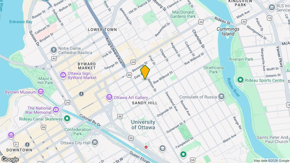 140 Stewart St Map and Location Details