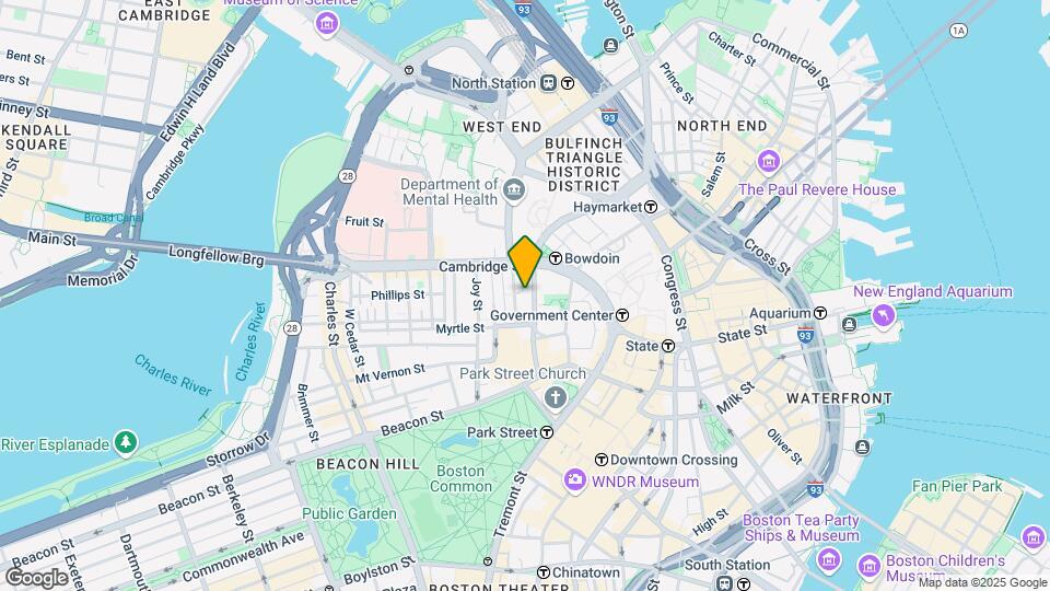 31 Bowdoin St, Unit #3 Map and Location Details