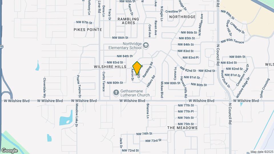 8113 Greer Way Map and Location Details