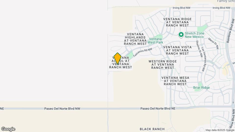 8155 Ventana Azul Ave NW Map and Location Details