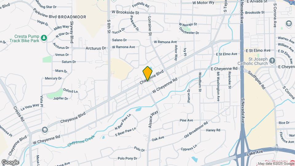 413 Cheyenne Blvd Map and Location Details
