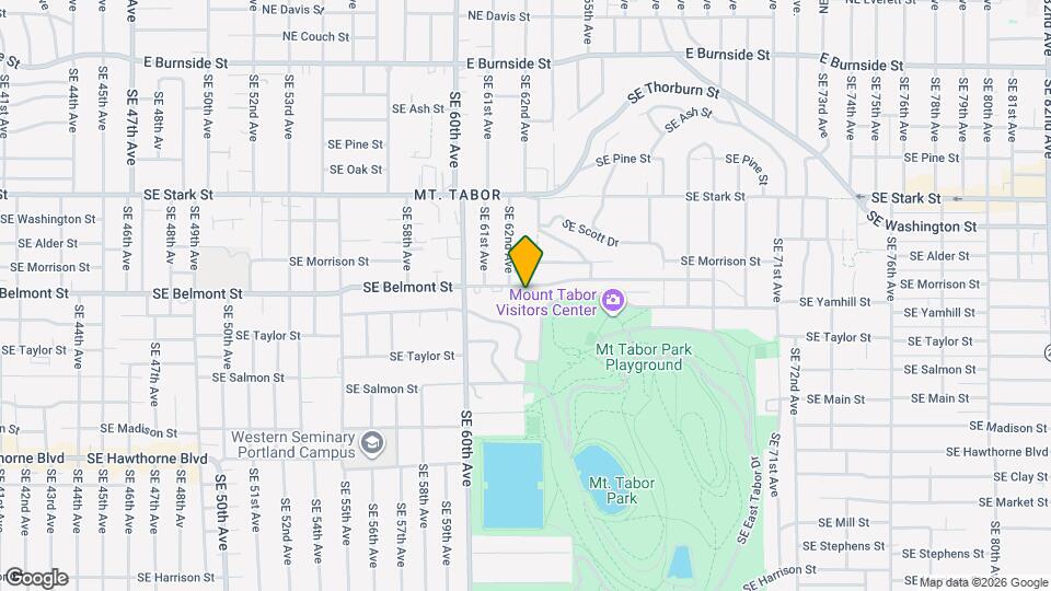 6228 SE Belmont St Map and Location Details