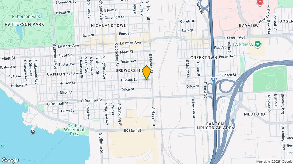 909 Grundy St Map and Location Details