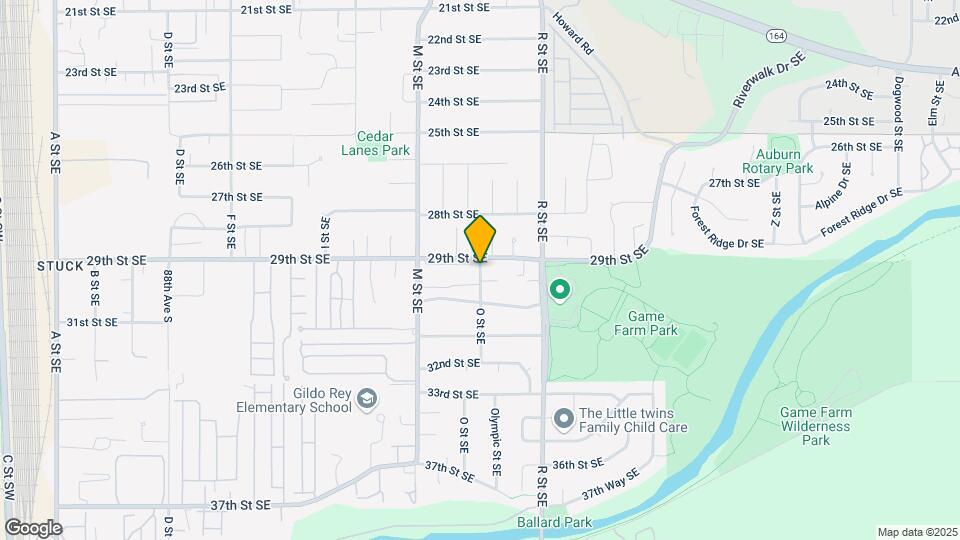 2926 O St SE Map and Location Details