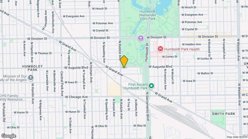 3145 W Augusta Blvd Map and Location Details