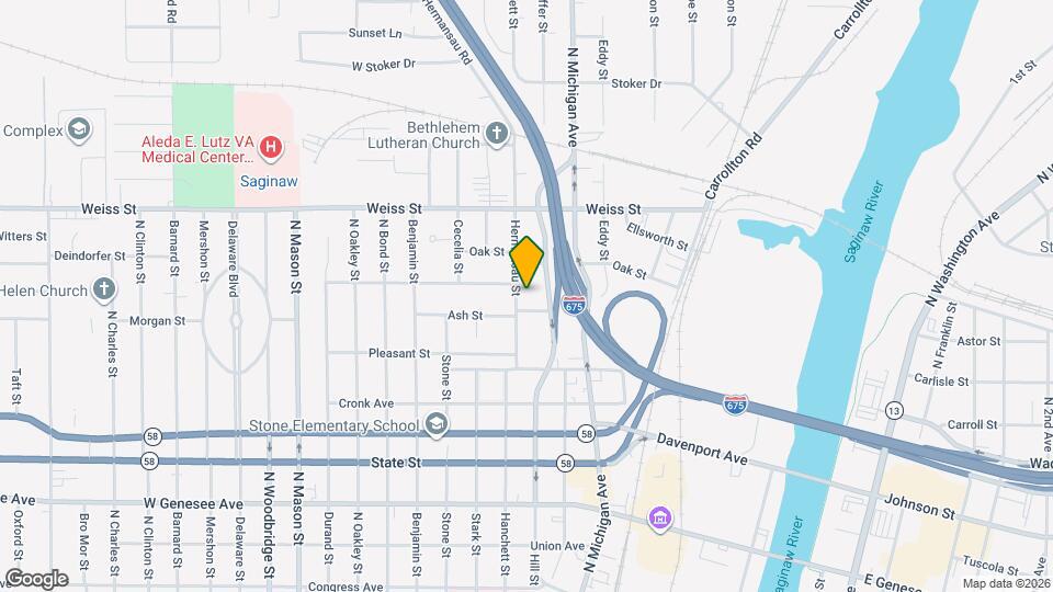 2518 Hermansau St Mapa y Detalles de la Ubicación