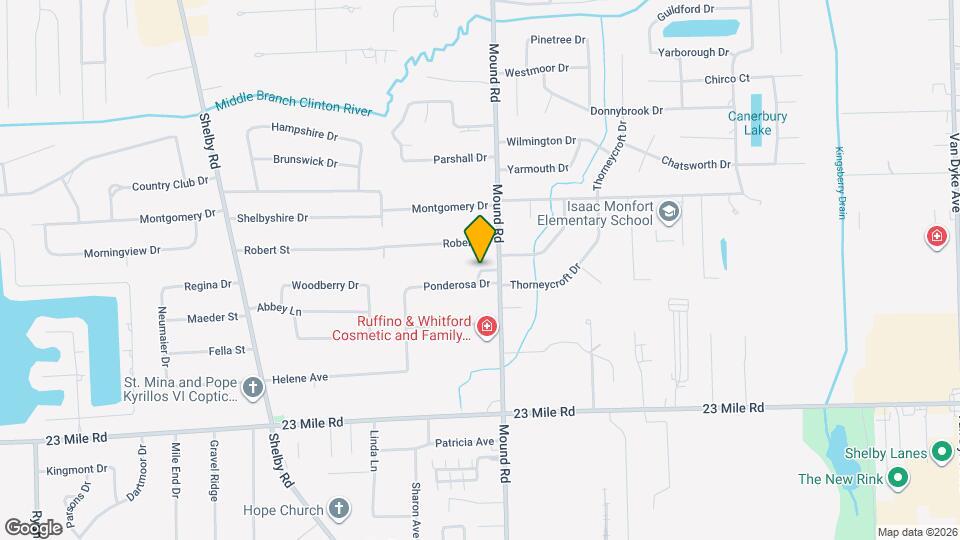 51623 Mound Rd Map and Location Details